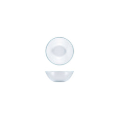 Turgla Fusion Glass dia.5.5" h:2" 14 oz. Round Clear Glass Bowl