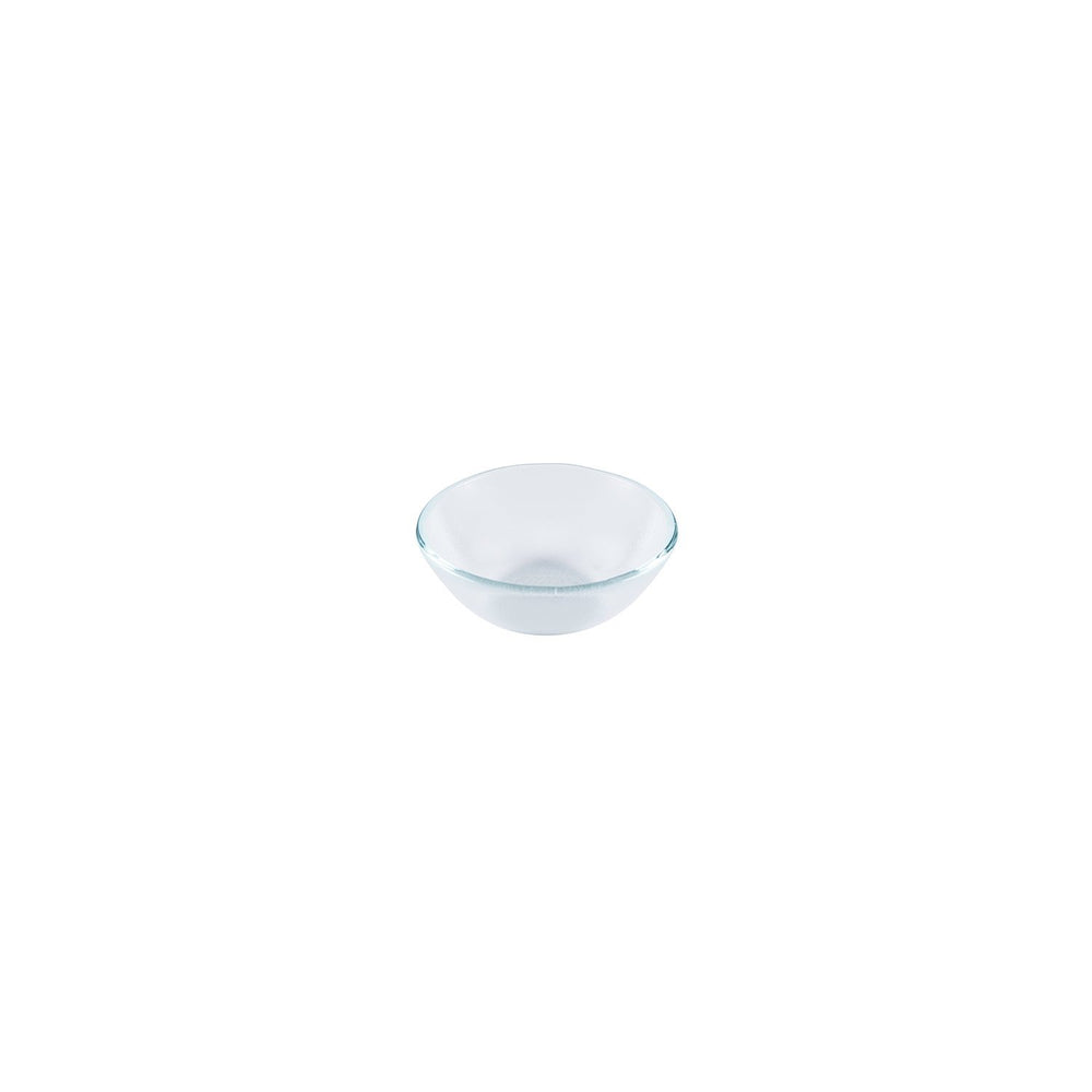 Turgla Fusion Glass dia.5.5" h:2" 14 oz. Round Clear Glass Bowl