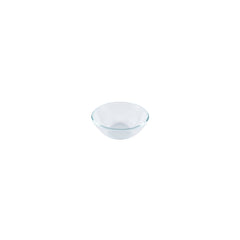 Turgla Fusion Glass dia.5.5" h:2" 14 oz. Round Clear Glass Bowl