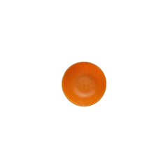Turgla Fusion Glass dia.5.5" h:2" 14 oz. Round Turmeric Glass Bowl