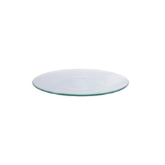 Turgla Fusion Glass dia.6" Round Clear Glass Plate