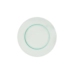 Turgla Fusion Glass dia.11.75" h:0.75" Round Clear Glass Platter