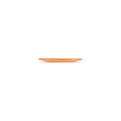 Turgla Fusion Glass dia.7.75" Round Orange Glass Plate
