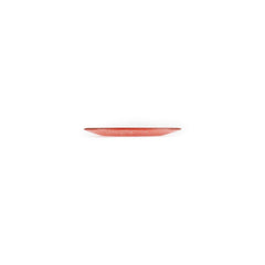 Turgla Fusion Glass dia.7.75" Round Red Glass Plate