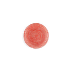Turgla Fusion Glass dia.7.75" Round Red Glass Plate