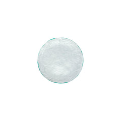 Turgla Fusion Glass dia.7.75" Round Clear Glass Plate