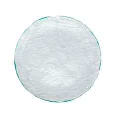 Turgla Fusion Glass dia.12.5" Round Clear Glass Plate