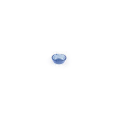 Turgla Fusion Glass dia.2.75" h:1.25" 4 oz. Round Blue Glass Ramekin