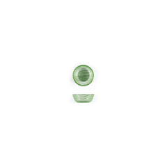 Turgla Fusion Glass dia.2.75" h:1.25" 4 oz. Round Green Glass Ramekin