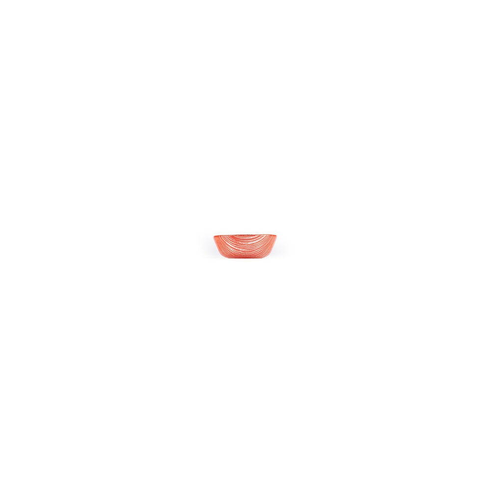 Turgla Fusion Glass dia.2.75" h:1.25" 4 oz. Round Red Glass Ramekin