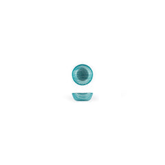 Turgla Fusion Glass dia.2.75" h:1.25" 4 oz. Round Blue Glass Ramekin