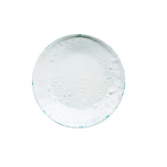 Turgla Fusion Glass dia.9" Round Clear Glass Plate