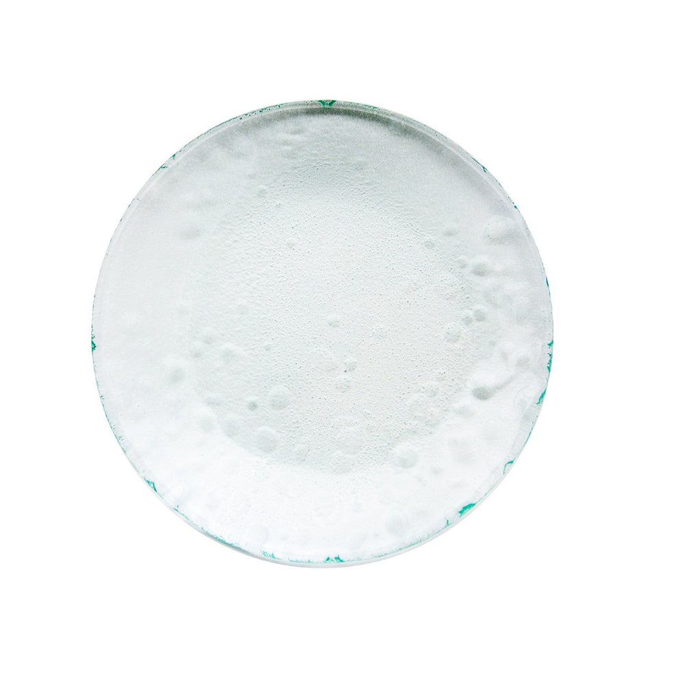 Turgla Fusion Glass dia.11" Round Clear Glass Plate