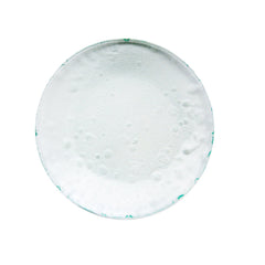 Turgla Fusion Glass dia.11" Round Clear Glass Plate