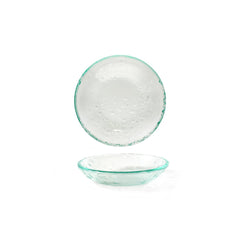 Turgla Fusion Glass dia.6.5" h:1.5" 11 oz. Round Clear Glass Bowl