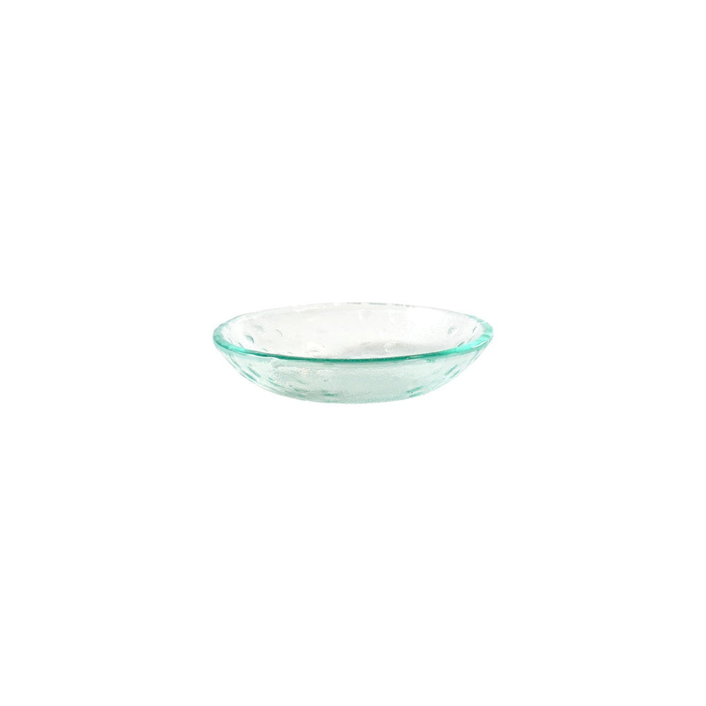 Turgla Fusion Glass dia.6.5" h:1.5" 11 oz. Round Clear Glass Bowl