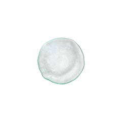 Turgla Fusion Glass dia.8.5" h:1.75" 20 oz. Round Clear Glass Bowl