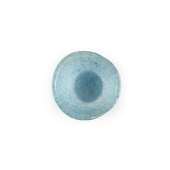 Turgla Fusion Glass dia.2.75" h:1.5" 2 oz. Round Blue Glass Ramekin