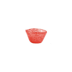 Turgla Fusion Glass dia.2.75" h:1.5" 2 oz. Round Red Glass Ramekin