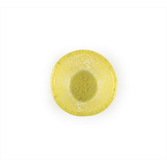 Turgla Fusion Glass dia.2.75" h:1.5" 2 oz. Round Yellow Glass Ramekin