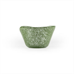 Turgla Fusion Glass dia.3.25" h:2" 4 oz. Round Green Glass Ramekin