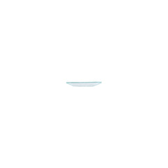 Turgla Fusion Glass 4.25" x 2.5" x h:0.5" 1 oz. Rectangular Clear Glass Ramekin
