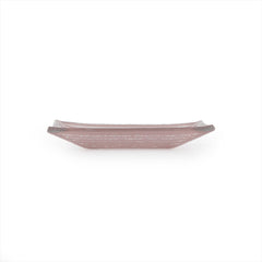 Turgla Fusion Glass 4.25" x 2.5" x h:0.5" 1 oz. Rectangular Pink Purple Glass Ramekin