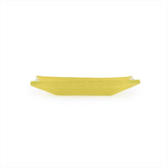 Turgla Fusion Glass 4.25" x 2.5" x h:0.5" 1 oz. Rectangular Yellow Glass Ramekin