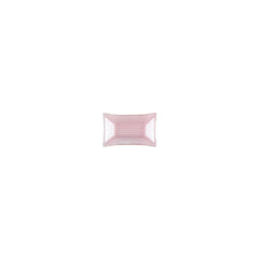 Turgla Fusion Glass 4.25" x 2.5" x h:0.5" 1 oz. Rectangular Pink Purple Glass Ramekin