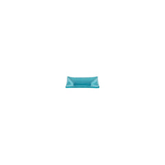 Turgla Fusion Glass 4.25" x 2.5" x h:0.5" 1 oz. Rectangular Blue Glass Ramekin