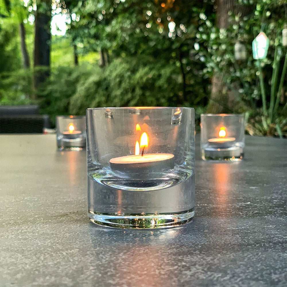 Senses dia.2" h:2" Round Clear Glass Votive