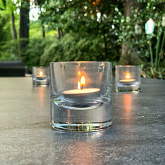 Senses dia.2" h:2" Round Clear Glass Votive