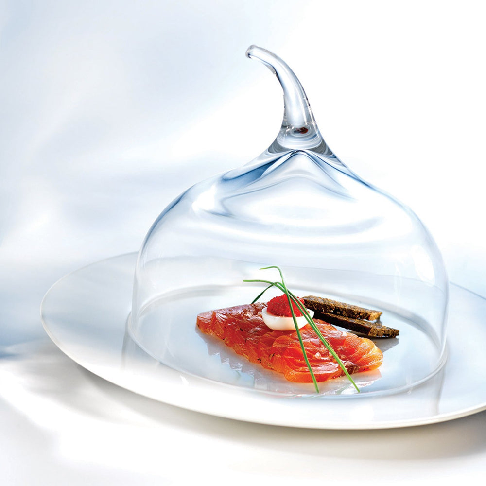 Senses dia.10" Round Clear Glass Plate