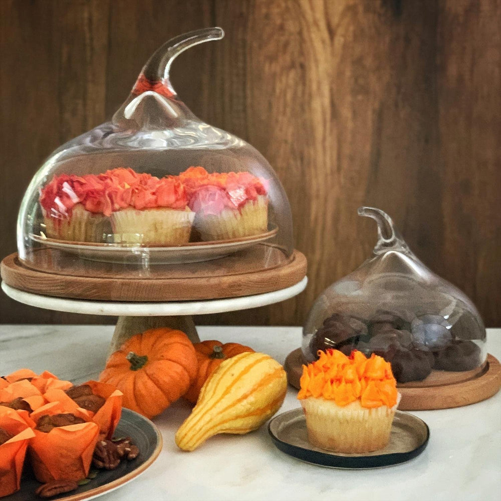 Senses dia.7" Round Clear Glass Plate