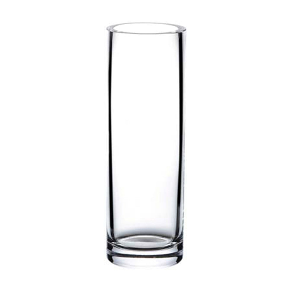 Senses dia.7" h:19" Round Clear Glass Vase