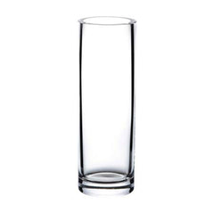 Senses dia.7" h:19" Round Clear Glass Vase