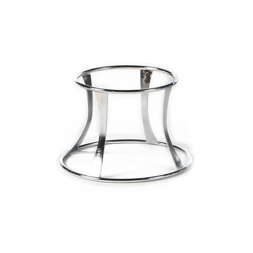 Fusion Tower dia.11.5" h:5.75" Round Silver Stainless Steel Riser
