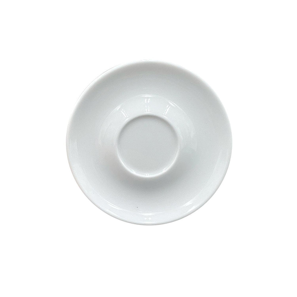 Delta-Coupe dia.6" Round White Porcelain Saucer