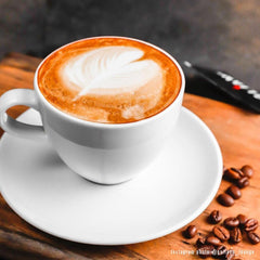 Delta-Coupe dia.4.5" h:3.25" 14 oz. Round White Porcelain Cup