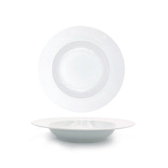 Delta dia.9" h:1.5" 8 oz. Round White Porcelain Bowl