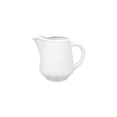 Delta dia.4.5" h:3.5" 6 oz. Round White Porcelain Creamer