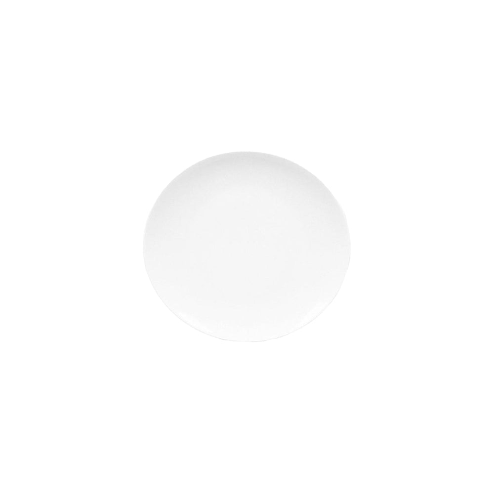 Elips 6.25" x 5.5" Oval White Porcelain Plate