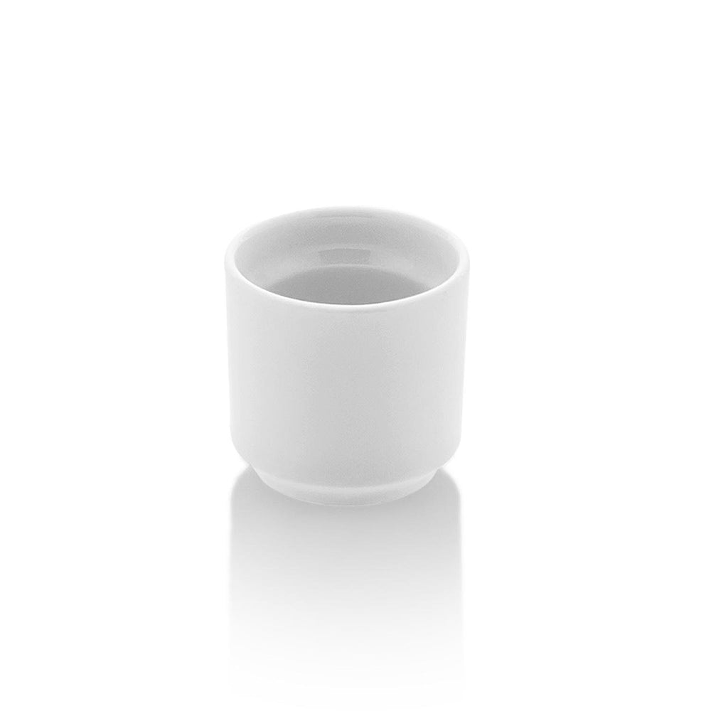 Delta-Coupe dia.2" h:2" Round White Porcelain Cup