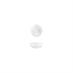 Delta-Coupe dia.3" h:1.25" 3 oz. Round White Porcelain Ramekin