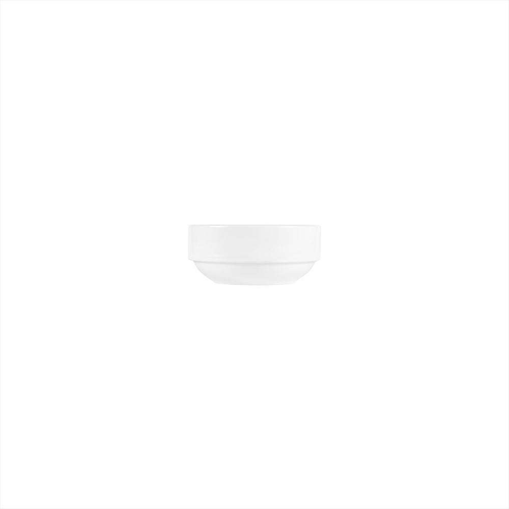 Delta-Coupe dia.4.75" h:2" 13 oz. Round White Porcelain Ramekin