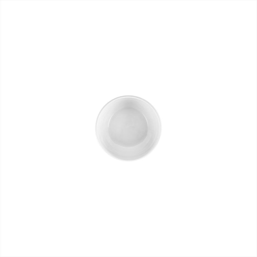 Delta-Coupe dia.4.75" h:2" 13 oz. Round White Porcelain Ramekin