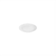 Delta-Coupe dia.6" Round White Porcelain Plate