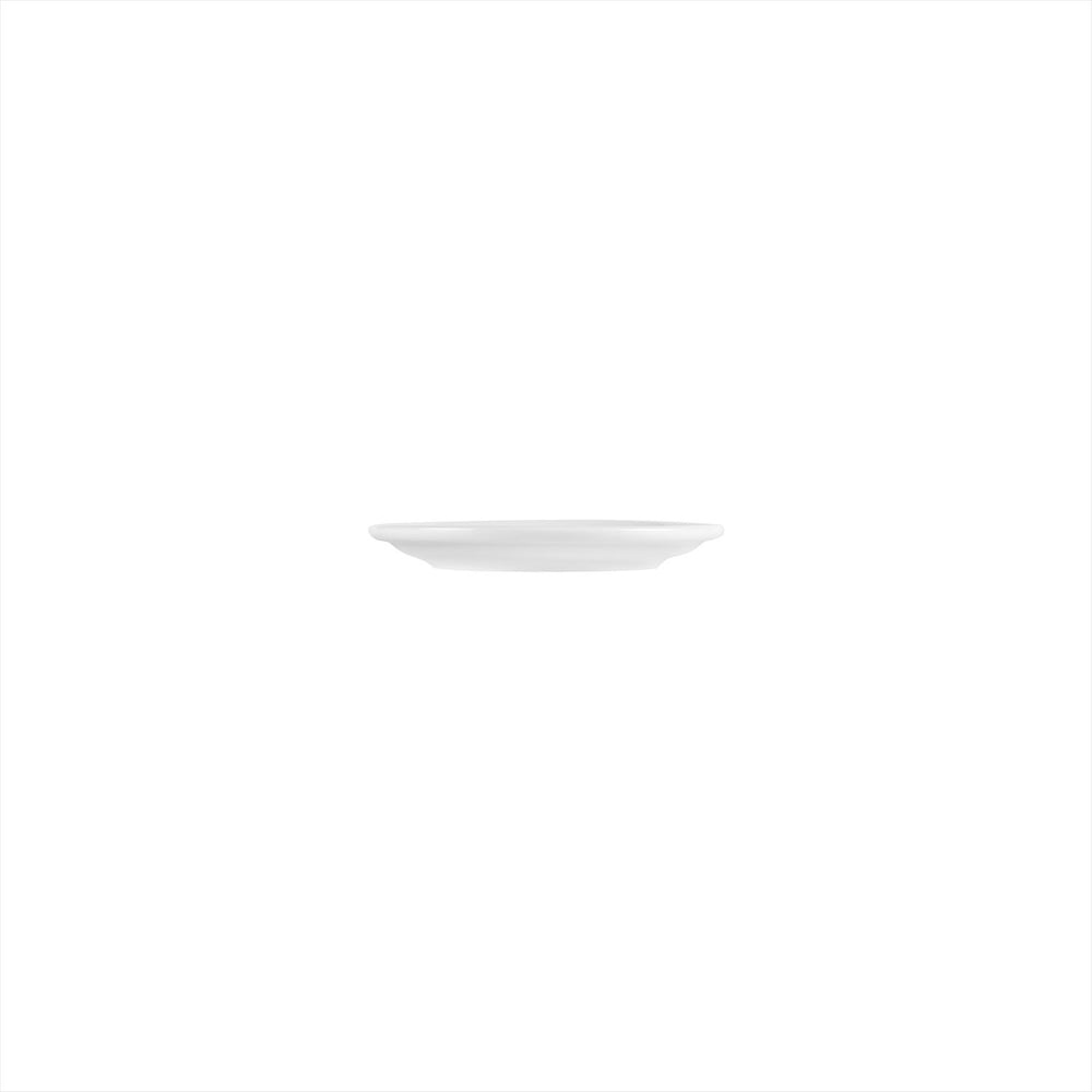 Delta-Coupe dia.6" Round White Porcelain Plate