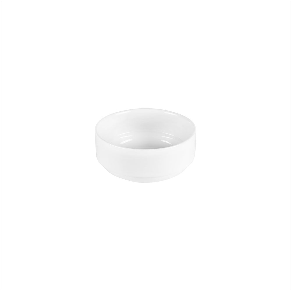 Delta-Coupe dia.6" h:2.75" 33 oz. Round White Porcelain Ramekin