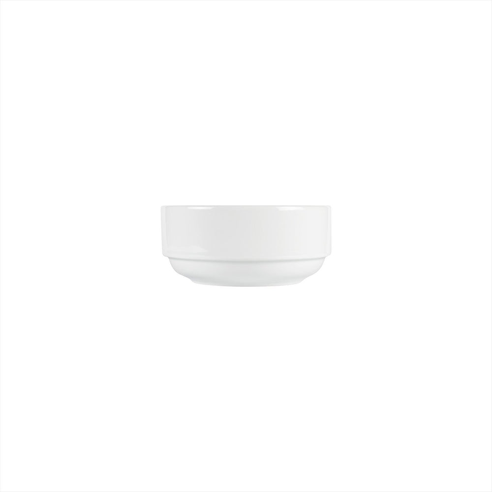 Delta-Coupe dia.6" h:2.75" 33 oz. Round White Porcelain Ramekin